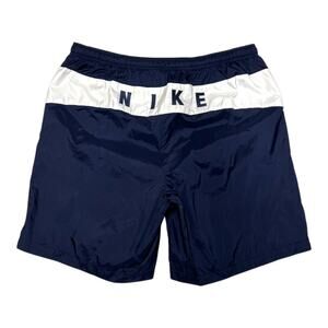 Nike Men's Swim Trunks Blue White XL